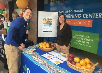 Healthy Habits Booth at Grand Opening