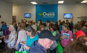 Grand Opening Lobby Crowd