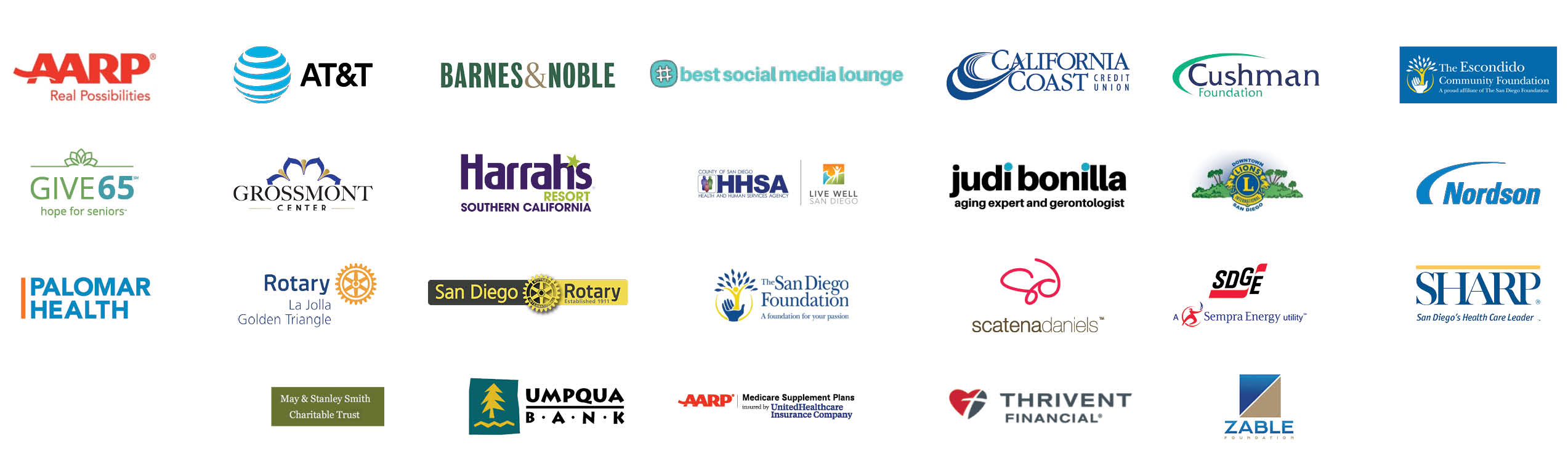 Thank You to Our Sponsors-April 2020