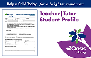 Teacher Tutor Student Profile