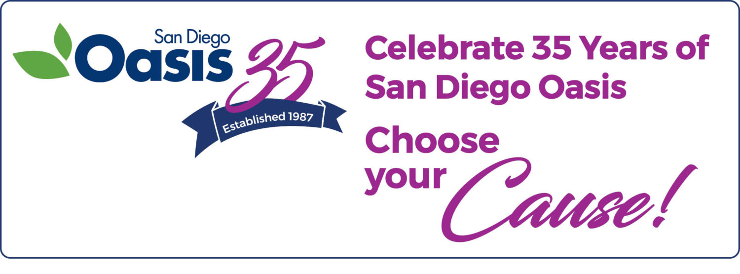 35 Year Choose Your Cause Banner 35 Year Choose Your Cause Banner