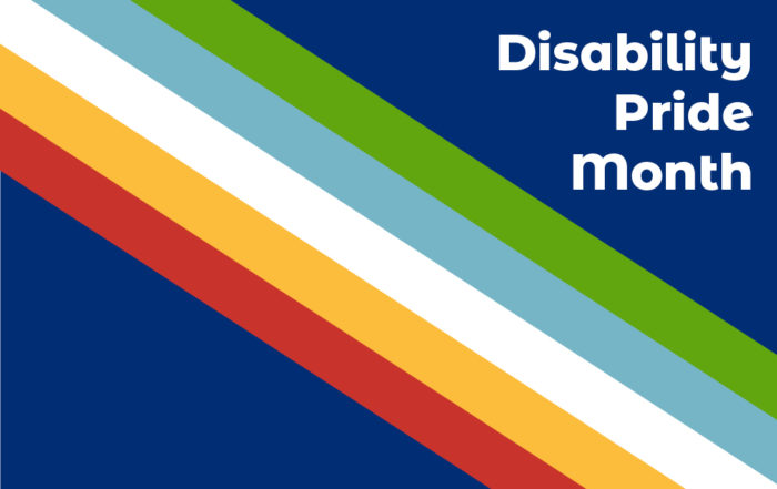 Disability Pride Month Graphic