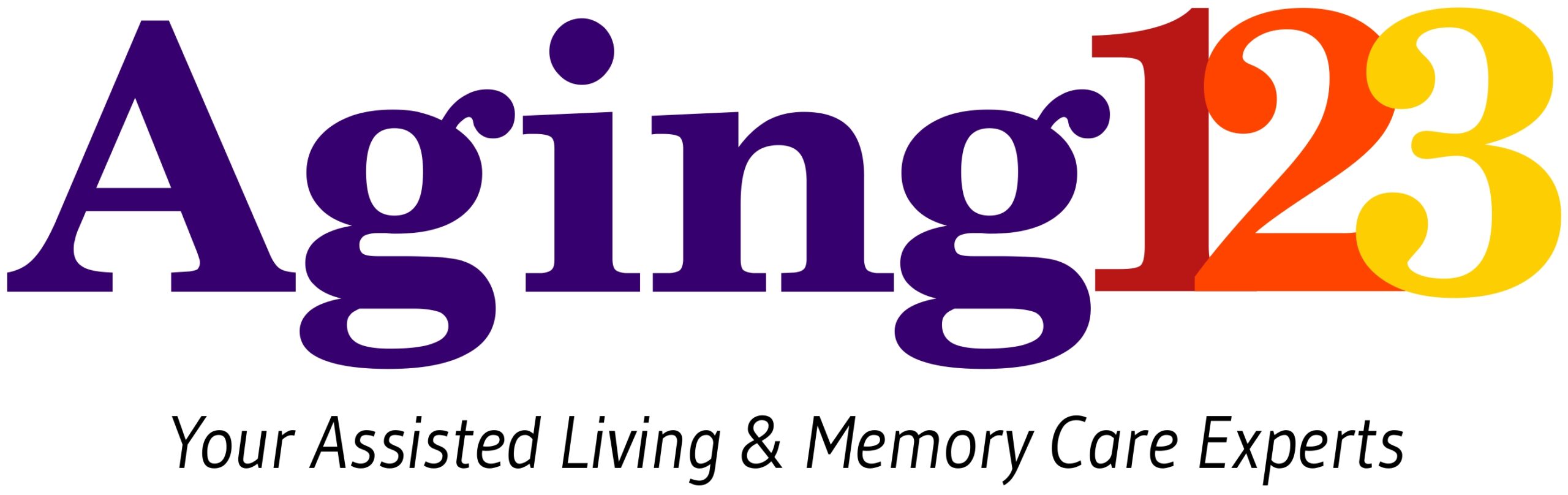 Aging123 with Tagline
