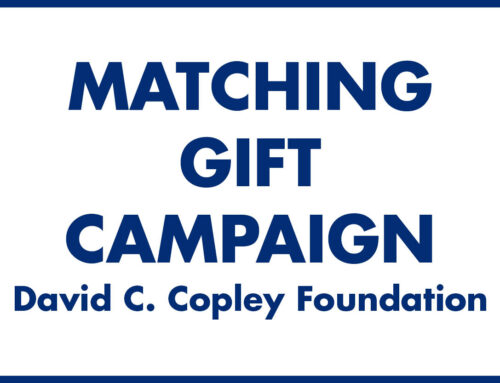 Copley Foundation Matching Gift Campaign