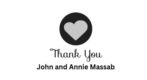 John and Annie Massab sponsor logo